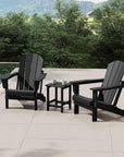 3 - Pieces Outdoor Adirondack Chairs Set - From Where Finds -