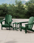3 - Pieces Outdoor Adirondack Chairs Set - From Where -