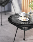 3 - Pieces Outdoor Wicker Bistro Set - From Where -