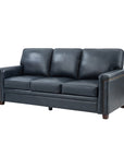 3 - Seater Upholstered Leather Sofa - From Where -