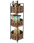 3 - Tier Storage Basket Tower - From Where -