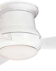 3 White Blades Ceiling fan with 54 watts light - From Where -