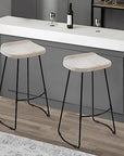 30 - Inch Handcrafted Backless Barstool - From Where -