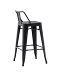 30" Metal Bar Stools with Backs - From Where -