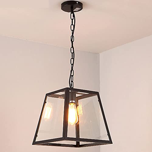 Retro Glass Box Chandelier