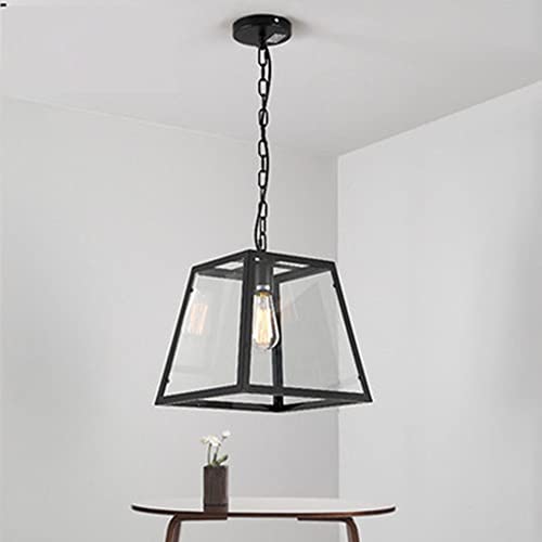 Retro Glass Box Chandelier
