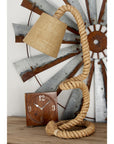 32" Handmade Rope Desk Lamp - From Where -
