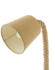 32" Handmade Rope Desk Lamp - From Where -