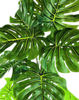 36" Artificial Monstera Plant in White Planter - From Where -