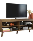 TV Stand Unit with 4 Shelves