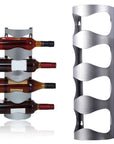 4 Bottles Wall Hanging Wine Rack - From Where -