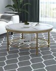 4 Legs Round Coffee Table - From Where -