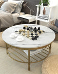 4 Legs Round Coffee Table - From Where -