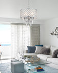 4 - Light Modern Crystal Chandelier - From Where -
