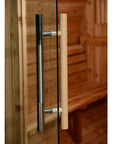 4 - Person Barrel Sauna in Rustic Cedar - From Where -