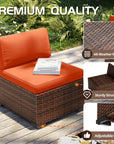 4 - Person Outdoor Seating with Cushions - From Where -