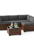 4 - Person Outdoor Seating with Cushions - From Where -