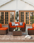 4 - Person Outdoor Seating with Cushions - From Where -