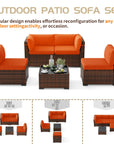 4 - Person Outdoor Seating with Cushions - From Where -