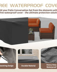 4 - Person Outdoor Seating with Cushions - From Where -