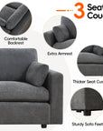4 - Piece Modular Sectional With Ottoman - From Where -