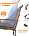 4 - Piece Outdoor Patio Dining Chairs - From Where -