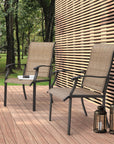4 - Piece Outdoor Patio Dining Chairs - From Where -