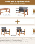 4 - Piece Outdoor Rattan Furniture Set - From Where -