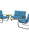 4 - Piece Spring Lounge Chairs - From Where -