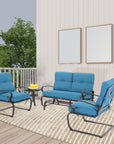 4 - Piece Spring Lounge Chairs - From Where -