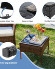 4 Pieces Patio Furniture Set - From Where -