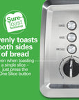 4 Slice Toaster with Extra - Wide Slots - From Where -