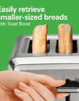 4 Slice Toaster with Extra - Wide Slots - From Where -