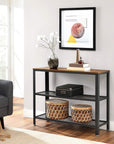 40" Industrial Console Table - From Where -