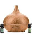 400ml Essential Oil Diffuser with 4 Oils - From Where -