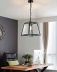 Retro Glass Box Chandelier