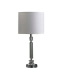 Mitz Cut Crystal Modern Table Lamp