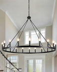 Wagon Wheel Chandelier
