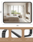Rectangular Bathroom Mirror