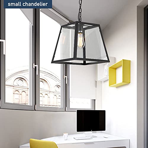 Retro Glass Box Chandelier