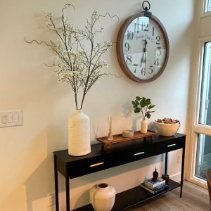 42" Metalwork Console - From Where -