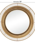 https://www.walmart.com/ip/DecMode-36-x-36-Brown-Wall-Mirror/672585000