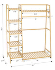 43.3'' Solid Wood Clothes Rack - From Where -