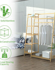 43.3'' Solid Wood Clothes Rack - From Where -