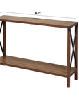 46.1" Console Table with Charging Station - From Where -