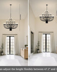 48 Light Wagon Wheel Chandelier - From Where -