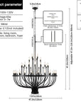 48 Light Wagon Wheel Chandelier - From Where -