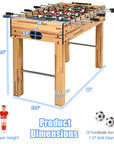 48" Wooden Foosball Table - From Where -