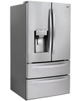 LG 28 Cu. ft. Smart Wi-Fi Enabled French Door Refrigerator, Stainless Steel (LMXS28626S)