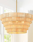 5 - Light Brass Bohemian Chandelier - From Where -